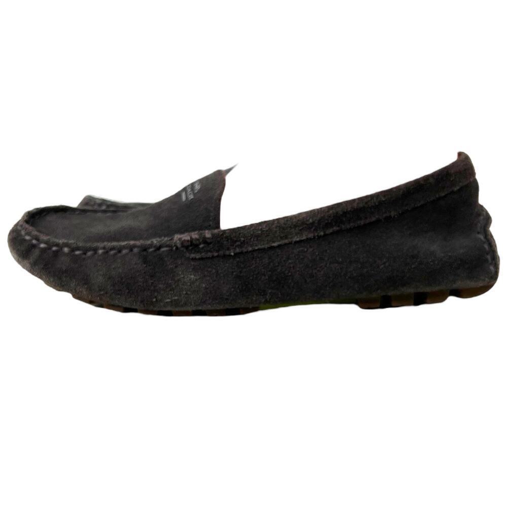 COACH Amber Suede Leather Loafer in Gray Women’s Size 8.5B Narrow - Picture 5 of 14